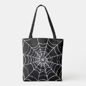 Donkere webpagina tote bag (Achterkant)