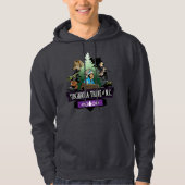 Donkere witshirt van mannen - Tuscarora Tribe NC Hoodie (Voorkant)
