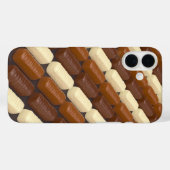 Donkere, witte en melkchocolade pralines Case-Mate iPhone case (Achterkant (horizontaal))