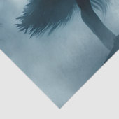 Donkere wolf tissuepapier (Detail)