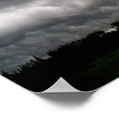 Donkere wolken (3) poster (Hoek)