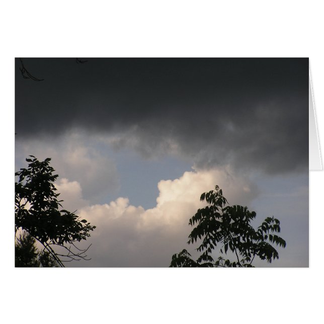 Donkere wolken blijven niet lang (Voorkant Horizontaal)