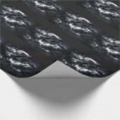 Donkere wolken cadeaupapier (Hoek)