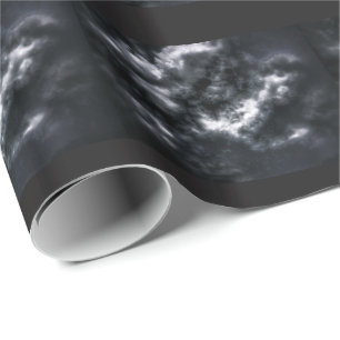 Donkere wolken cadeaupapier