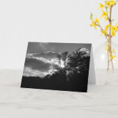 Donkere wolken kaart (Gele Bloem)