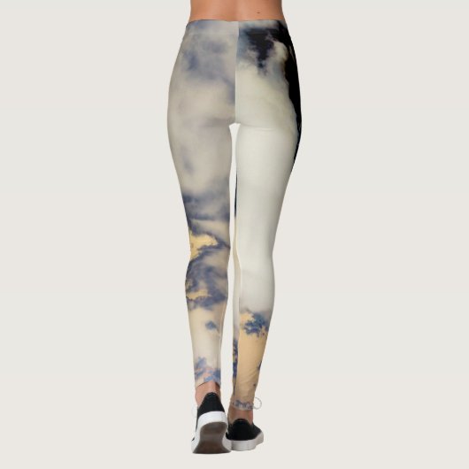 Donkere wolken leggings (Achterkant)