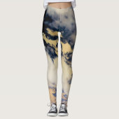 Donkere wolken leggings (Voorkant)