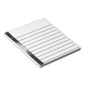 Donkere wolken notitieblok (Schuin)