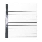 Donkere wolken notitieblok (Voorkant)