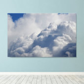 Donkere wolken Sky Foto Canvas Afdruk (Insitu (Houten vloer))