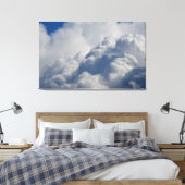Donkere wolken Sky Foto Canvas Afdruk (Insitu (Slaapkamer))