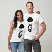 Donkere wolken t-shirt (Unisex)