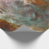 Donkere wolken van Carina Nebula Hubble Space Cadeaupapier (Hoek)
