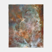 Donkere wolken van Carina Nebula Hubble Space Fleece Deken (Voorkant)