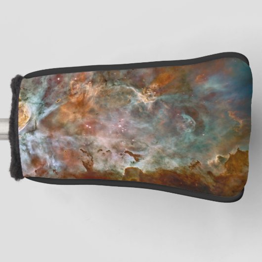 Donkere wolken van Carina Nebula Hubble Space Golfheadcover (Voorkant)