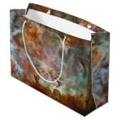 Donkere wolken van Carina Nebula Hubble Space Groot Cadeauzakje (Achterkant Gekanteld)