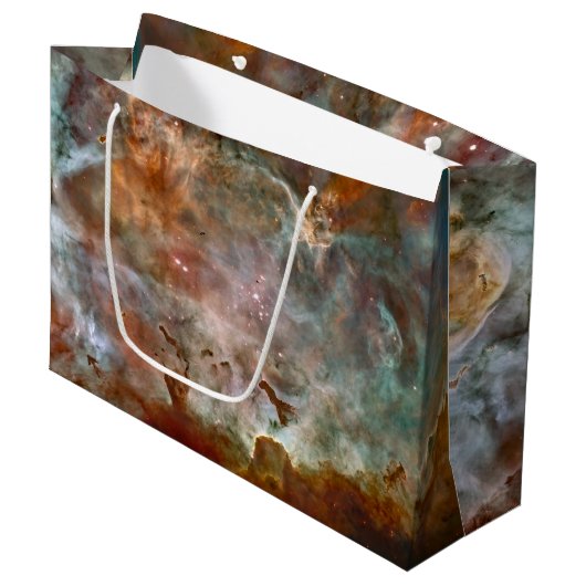 Donkere wolken van Carina Nebula Hubble Space Groot Cadeauzakje (Voorkant Gekanteld)