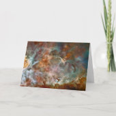 Donkere wolken van Carina Nebula Hubble Space Kaart (Voorkant)