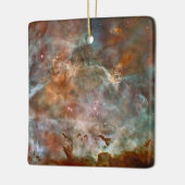 Donkere wolken van Carina Nebula Hubble Space Keramisch Ornament (Links)
