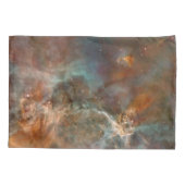 Donkere wolken van Carina Nebula Hubble Space Kussensloop (Achterkant-Links)