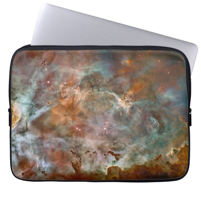 Donkere wolken van Carina Nebula Hubble Space Laptop Sleeve (Voorkant)