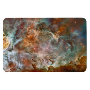 Donkere wolken van Carina Nebula Hubble Space Magneet