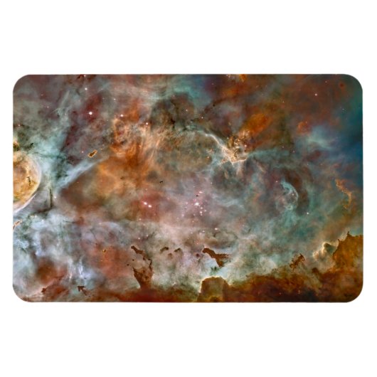 Donkere wolken van Carina Nebula Hubble Space Magneet (Horizontaal)