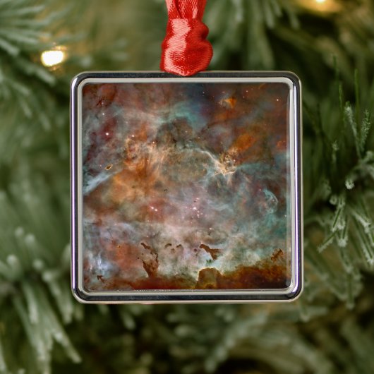 Donkere wolken van Carina Nebula Hubble Space Metalen Ornament (Boom)