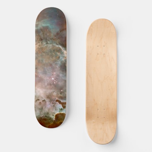 Donkere wolken van Carina Nebula Hubble Space Persoonlijk Skateboard (Voorkant)