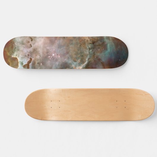 Donkere wolken van Carina Nebula Hubble Space Persoonlijk Skateboard (Horizontaal)
