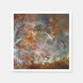 Donkere wolken van Carina Nebula Hubble Space Servet (Voorkant)