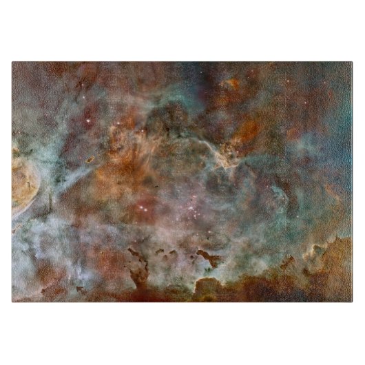 Donkere wolken van Carina Nebula Hubble Space Snijplank (Voorkant)