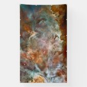Donkere wolken van Carina Nebula Hubble Space Spandoek (Verticaal)