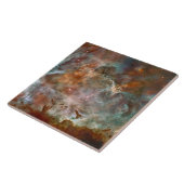 Donkere wolken van Carina Nebula Hubble Space Tegeltje (Zijkant)