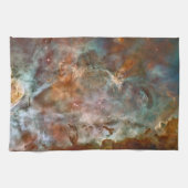 Donkere wolken van Carina Nebula Hubble Space Theedoek (Horizontaal)