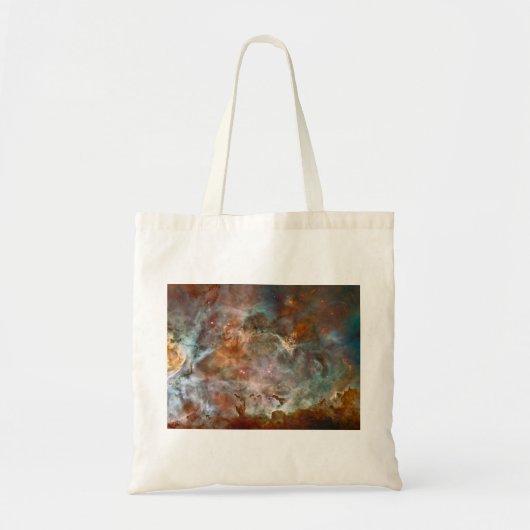 Donkere wolken van Carina Nebula Hubble Space Tote Bag (Voorkant)