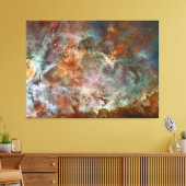 Donkere wolken van de Carina-nevel Hubble-ruimtete Canvas Afdruk (Insitu (Woonkamer))