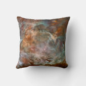 Donkere wolken van de Carina-nevel Hubble-ruimtete Kussen (Achterkant)