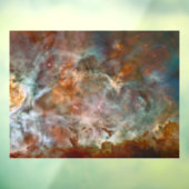 Donkere wolken van de Carina-nevel Hubble-ruimtete Raamsticker (Vel 3)