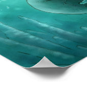 Donkere Zeemeermindrukkerij - Geheime Kisses Poster (Hoek)