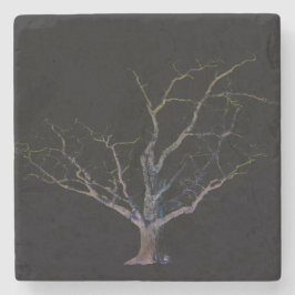 Donkere zijde 2 coastercna stenen onderzetter