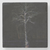 Donkere zijde 3 coastercna stenen onderzetter (Voorkant)