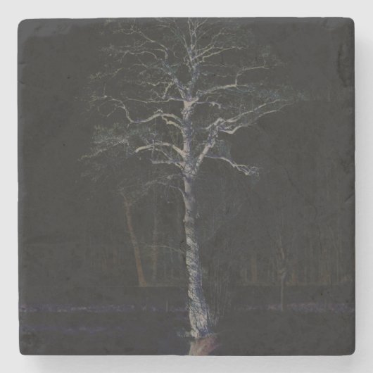 Donkere zijde 3 coastercna stenen onderzetter (Voorkant)