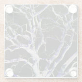 Donkere zijde 5 coastercna glazen onderzetter (Achterkant)