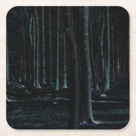 Donkere zijde 6 coastercna kartonnen onderzetters