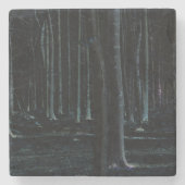 Donkere zijde 6 coastercna stenen onderzetter (Voorkant)