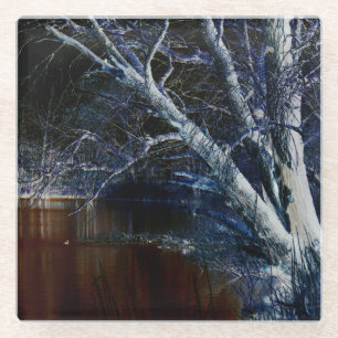 Donkere zijde 7 coastercna glazen onderzetter