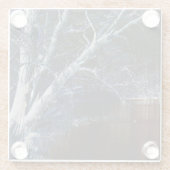 Donkere zijde 7 coastercna glazen onderzetter (Achterkant)