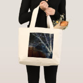 Donkere zijde 7 jtcn grote tote bag (Voorkant (product))