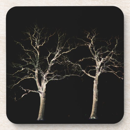 Donkere zijde 9 coastercna bier onderzetter (Voorkant)